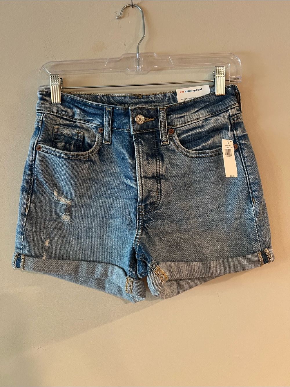 Old Navy High-Rise Light Blue Jeans